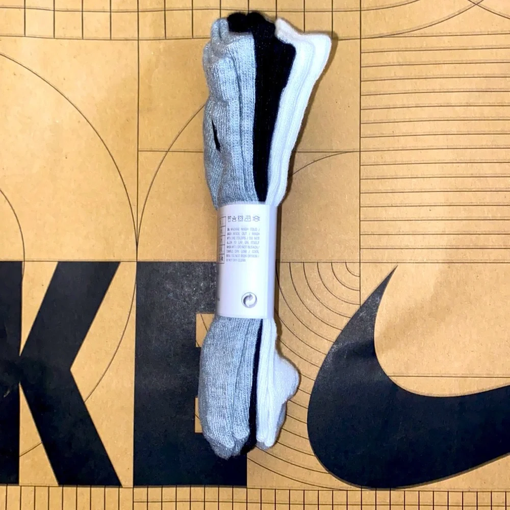 nike ankle socks 3 pairs youth kids XS